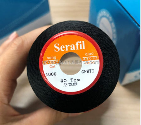 Tex135 Tex70 Tex90 Полиэстерная обивка Дакронная нить для наружного использования Serafil Amman Group