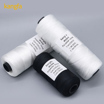 210d/12ply 100% высокопрочная полиэфирная нить для вязания и нанесения ковров в многоцветном цвете