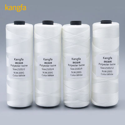 210d/12ply 100% высокопрочная полиэфирная нить для вязания и нанесения ковров в многоцветном цвете