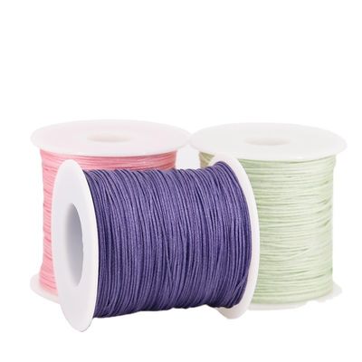 50G 100M/Spool 300M/Spool Красочная нейлоновая нить для китайского узла