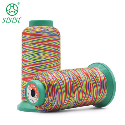 Красочная высокопрочная полиэстерная швейная нить для Kangfa Industrial 3ply 6ply 5colors