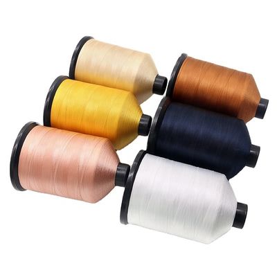 Многоцветная высокопрочная нить 210D/3 16OZ/roll Полиэстерная швейная нить для вязания