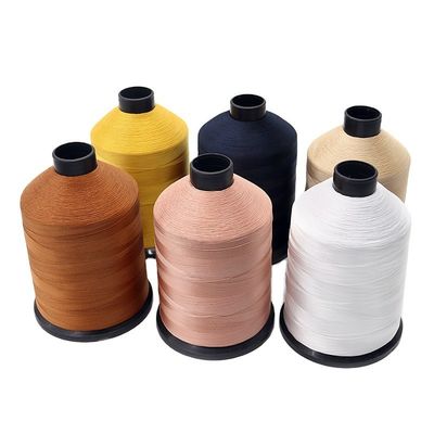 Kangfa Polyester Bonded Thread For Hand Knitting Sustainable Stitching with Ring Twist (Кангфа полиэстерная свёрнутая нить для ручного вязания)