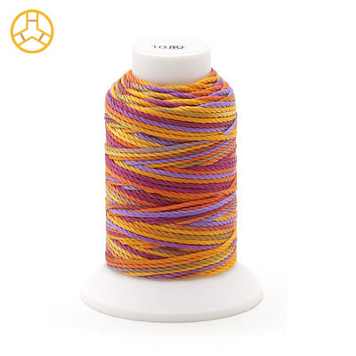 12g 18PLY 40 цветов Поставка 100% полиэстер многоцветная швейная нить полиэстерная косуля