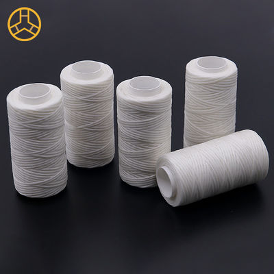 Kangfa 50M/Roll 0,8mm Плоская восковая нить для кожевенного ремесла обувь сумка ремень бохо ткачество