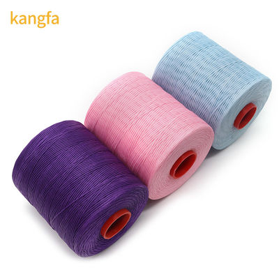 Kangfa 0.8MM 100% полиэстерная восковая нить для швейного узора кожи