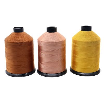 Tex 135 UV Proof 16oz Связанная швейная нить Связанная полиэстерная нить Вес/конус 450г