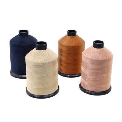 Tex 135 UV Proof 16oz Связанная швейная нить Связанная полиэстерная нить Вес/конус 450г