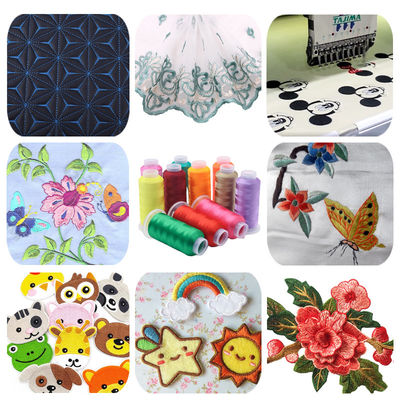 4000 Yard Filament Polyester Embroidery Thread for Embroidery Machine 720 цветовой диапазон