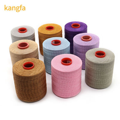 Kangfa Poly Flat Waxed Thread 0,8 мм 1 мм Различные цвета для кожаных аксессуаров