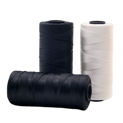210D/12PLY 210D/18PLY 100% полиэстерные нитки для рыболовных сетей для шитья кожи и одежды