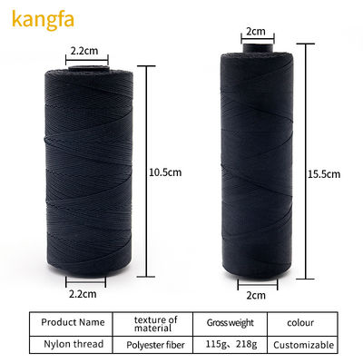 210D/12PLY 210D/18PLY 100% полиэстерные нитки для рыболовных сетей для шитья кожи и одежды