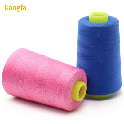 Полиэфирная швейная нить Tkt120 прямой товар 100% Spun 40/2 3000yds для подушек
