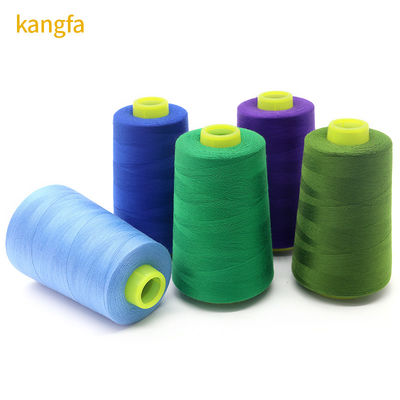 Полиэфирная швейная нить Tkt120 прямой товар 100% Spun 40/2 3000yds для подушек