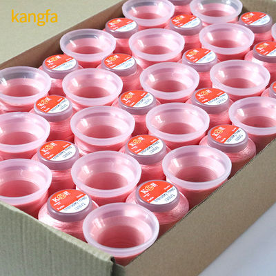 Kangfa Small Cone 1000M 40 цветов 100% полиэстерная вышивка Нить профессионального качества