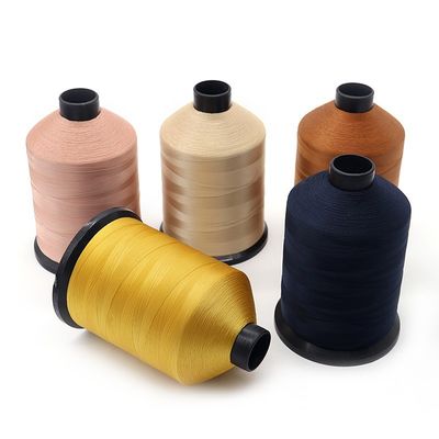 T90 16 унций Spool Bishop Красная швейная нить V92 Связанная нить для высокопроизводительной шивки