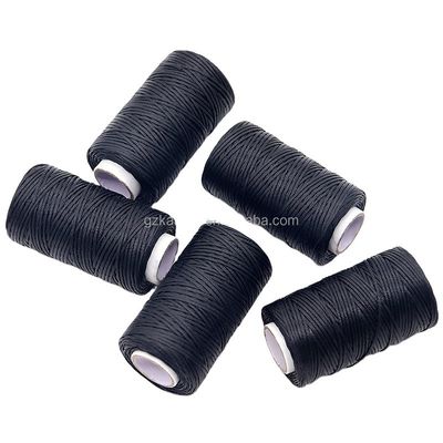 150D 1 мм число пряжи Полиэстер воскообразованный нить шнур для DIY ремесла и швейных принадлежностей