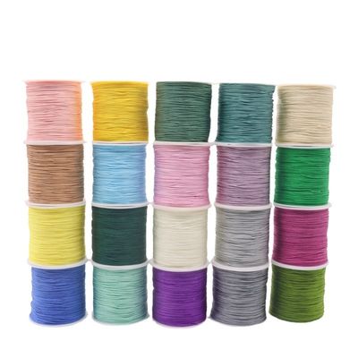 110 м или настраиваемая длина нефритовой нитки 72 нейлоновой коробки для аксессуаров браслетов