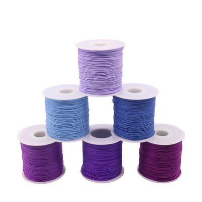 Прямая 0,8 мм нейлоновая нить для бисера нить DIY и китайский узел макрама нить
