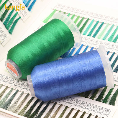 Kangfa Colors Polyester Embroidery Thread Kit 5000M каждая катушка для идеальной вышивки