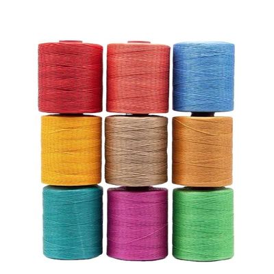 240 цветов Boho на заказ полиэстер восковые свёрнутые плетеные нитки 1,0 мм для кожевенного пошива