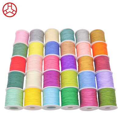 DIY Tassels Beading String Chinese Knot Cord/Rope/Thread for Macrame Cord Bracelet (Сделать самостоятельно тазлы с бисерами) Китайский узел шнур/шнур/нитка для браслета с макрамом