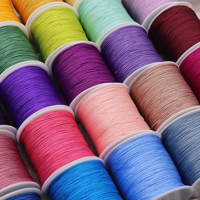 No.72 50г Найлоновая китайская узелная линия для бижутерии Изготовление плетеных браслетов аксессуары