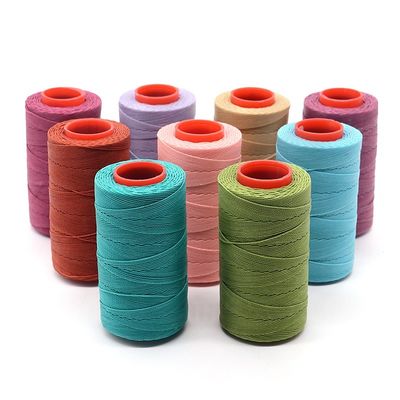110 г круглый восковый нить для кожи DIY 100 цветов 1,0 мм шитье ручной шитье стиль бохо
