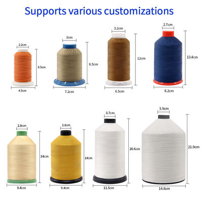 SuperStrong Stitch Tex135 Покрытая нить для шитья кожи Обувь Покрытая холст