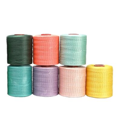 250d/16 Плоская восковая нить для швейной кожи с УФ-защитой и 400G Вес г / мяч