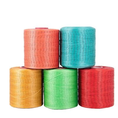 250d/16 Плоская восковая нить для швейной кожи с УФ-защитой и 400G Вес г / мяч