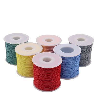 50G 100M/Spool 300M/Spool Красочная нейлоновая нить для китайского узла