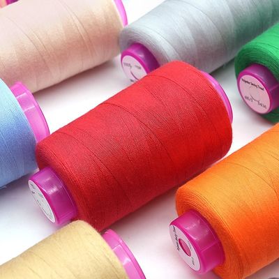 4 Большие конусы белого полиэстера нитей для шитья Quilting прочный OEM ODM принято