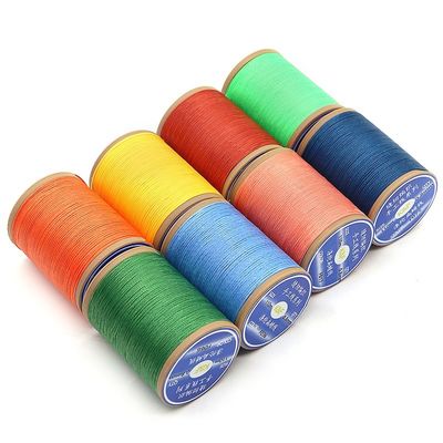 OEM/ODM 150D/0.8mm 110M Ручная швейная кожаная швейная нить для машинного и ручного пошива