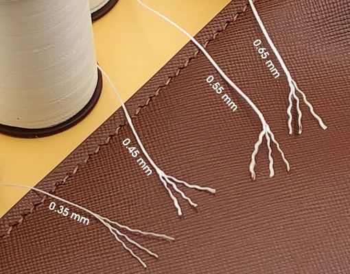 Восковая нить для швейной кожи круглая восковая нить 0,38 мм DIY ручная швейная нить
