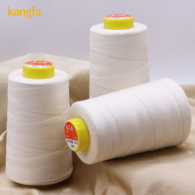 3000 Yard Overlock Конусовая швейная нить 100% хлопок для машинного окрашивания OEM ODM