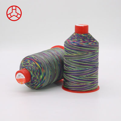 Tex 70 Multi Color Rainbow 69 Nylon 66 FDY Bonded Thread with Pattern Dyeed и вес 250 г