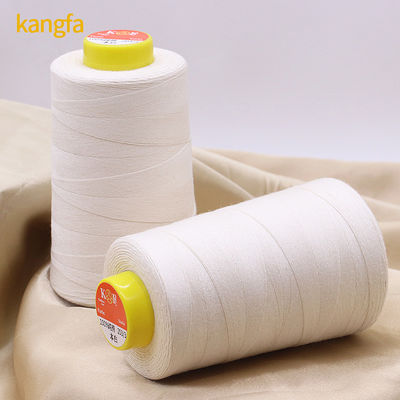 Длинная хлопчатобумажная нить 20S/3 Tex90 TKT30 100% хлопчатобумажная швейная нить для текстильных проектов