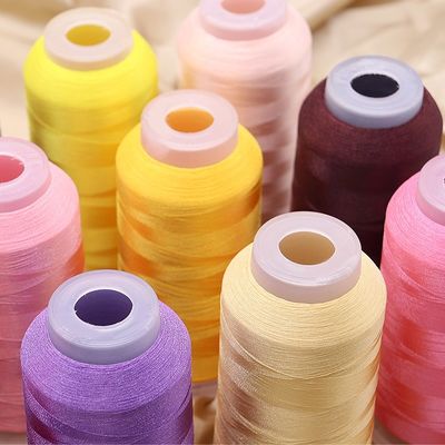 Прозрачный конусовый материал 120d/2 Rayon Thread 120g 5000y для компьютерной вышивки