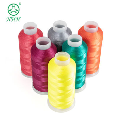 OEM ODM Прием 120D / 2 вискозный rayon вышивка нить с пластиковым конусом